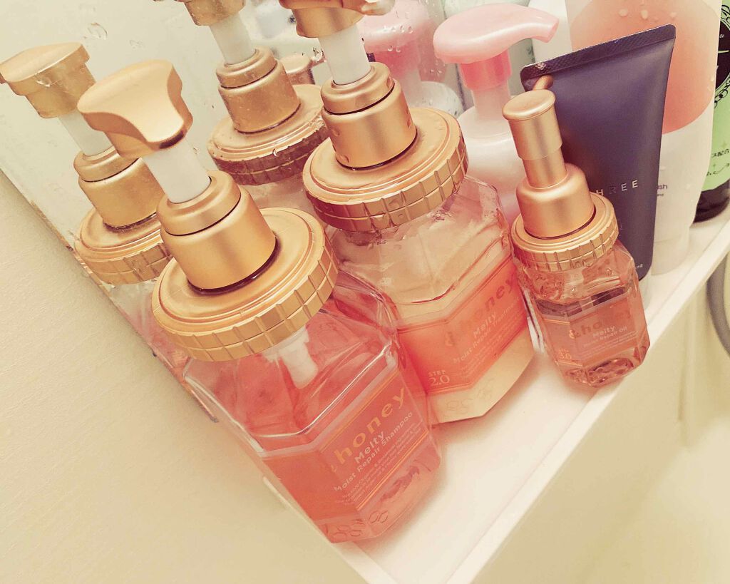 &honey Melty モイストリペア シャンプー1.0／モイストリペア ヘアトリートメント2.0/&honey/市販シャンプーを使ったクチコミ（1枚目）