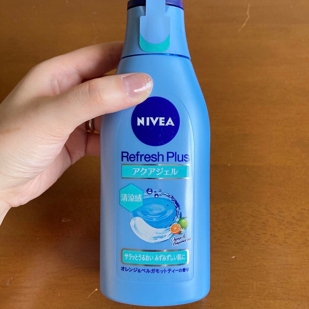 ニベア リフレッシュプラス アクアモイスチャー ボディジェル/ニベア/ボディローションを使ったクチコミ(1枚目)