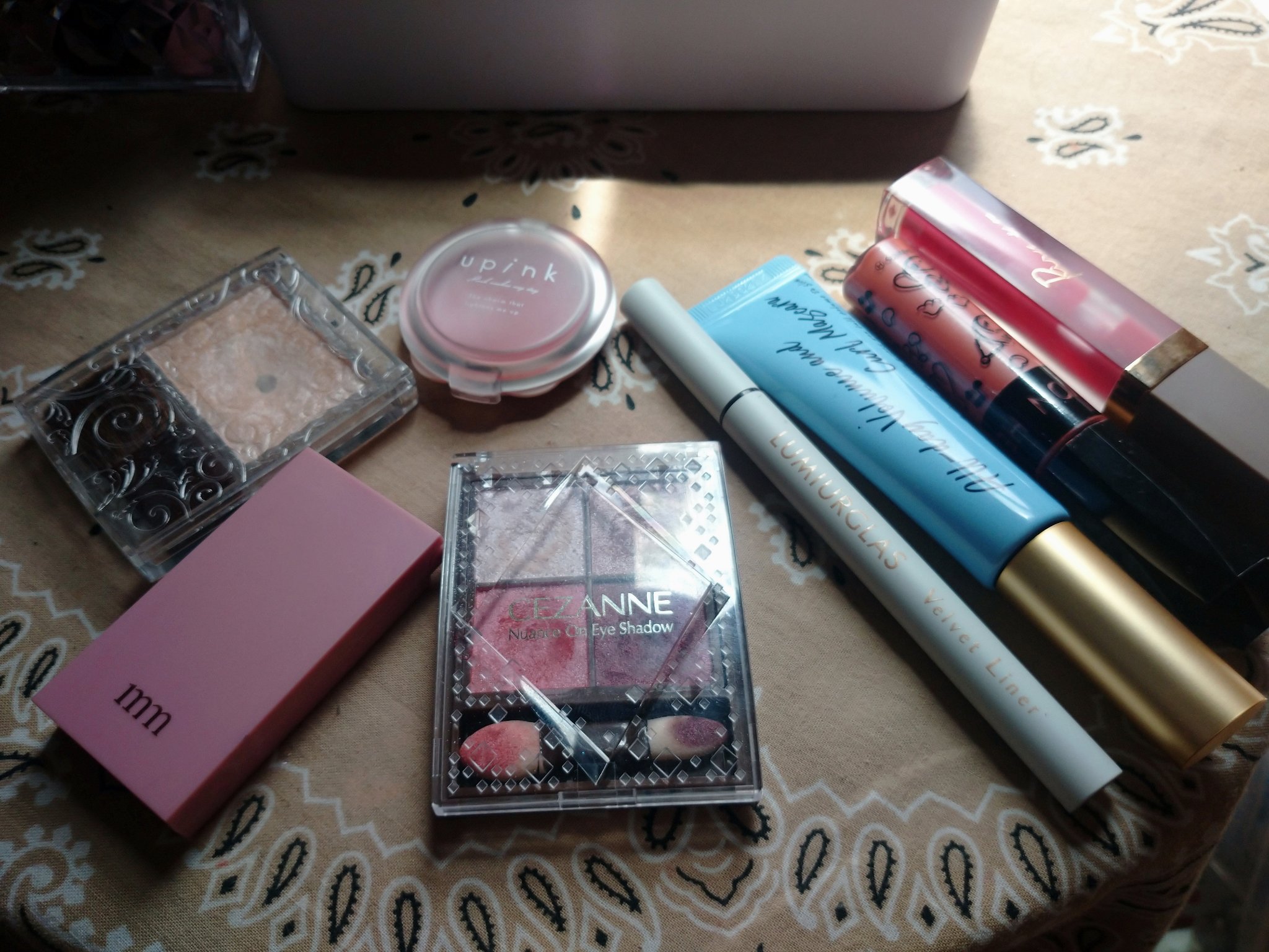 ドリーミーグロウチーク /upink/ジェル・クリームチークを使ったクチコミ（2枚目）