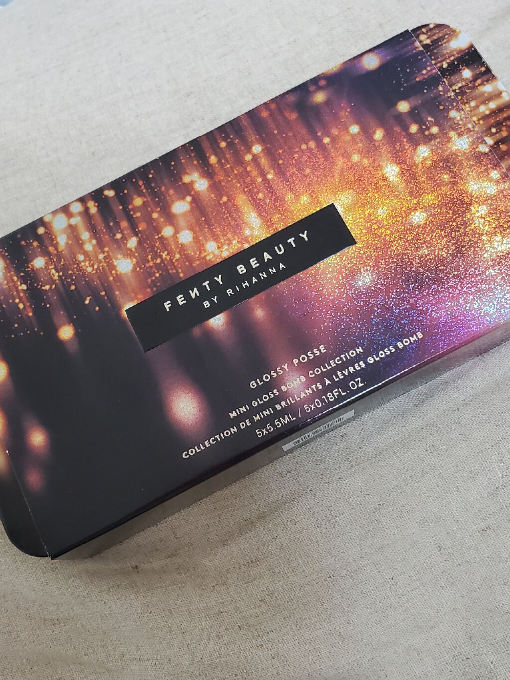 GLOSSY POSSE MINI GLOSS BOMB COLLECTION/FENTY BEAUTY BY RIHANNA/リップグロスを使ったクチコミ(1枚目)