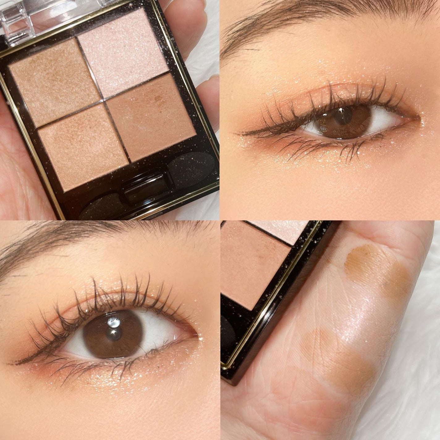 リアルクローズシャドウ/excel/アイシャドウパレットを使ったクチコミ(4枚目)