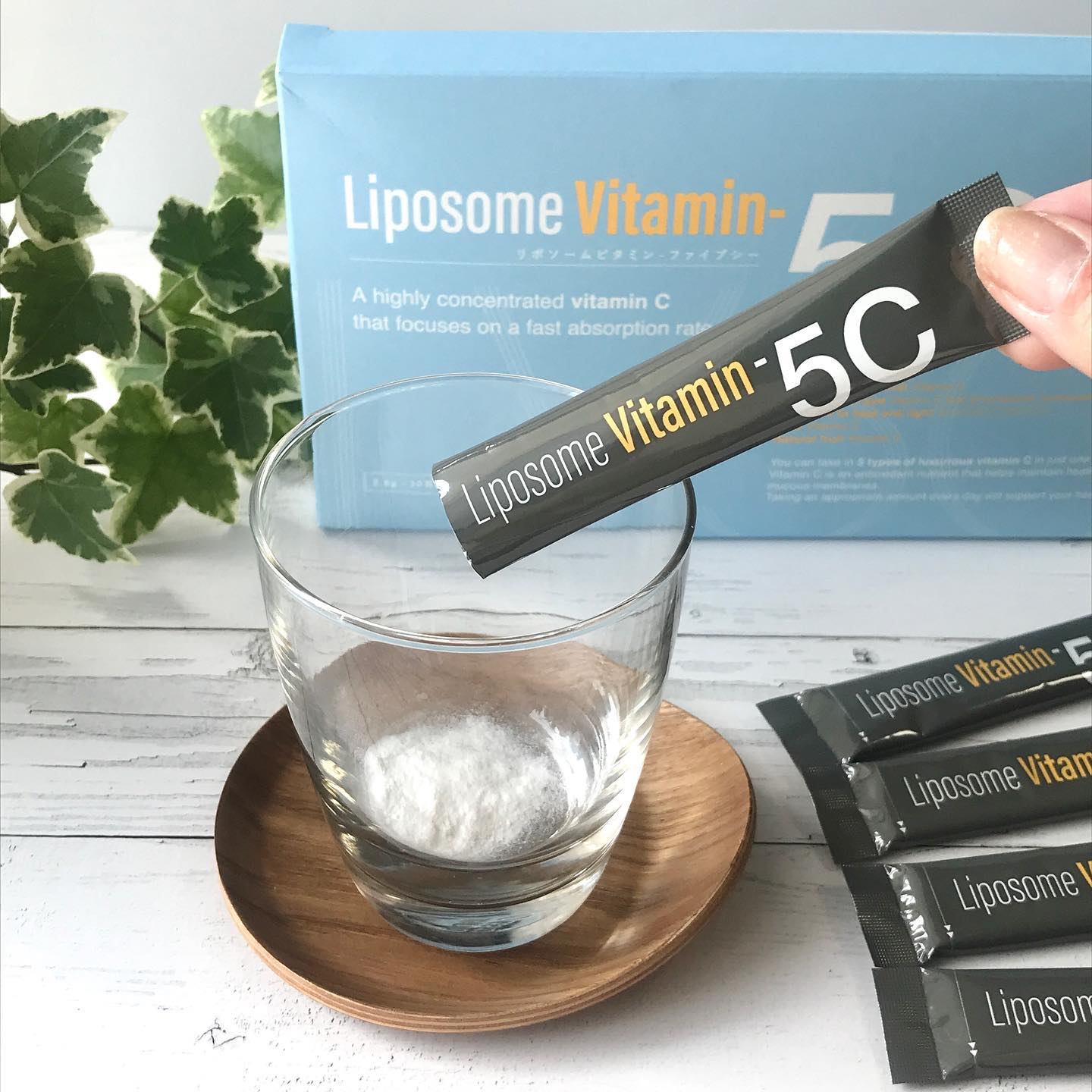 Liposome Vitamin - 5C/renaTerra/美容サプリメントを使ったクチコミ（3枚目）