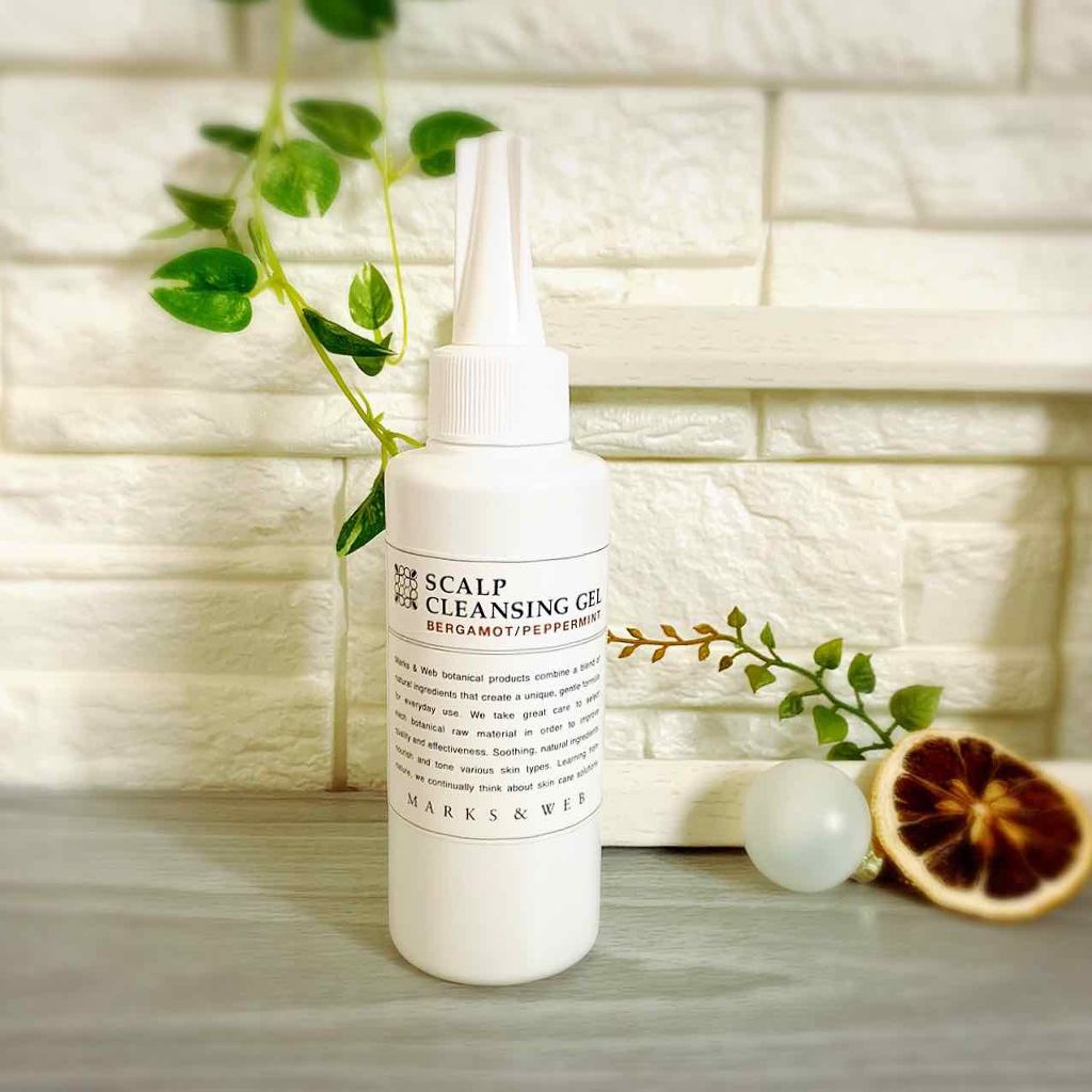 ハーバルスカルプクレンジングジェル/MARKS&WEB/頭皮クレンジングを使ったクチコミ(1枚目)