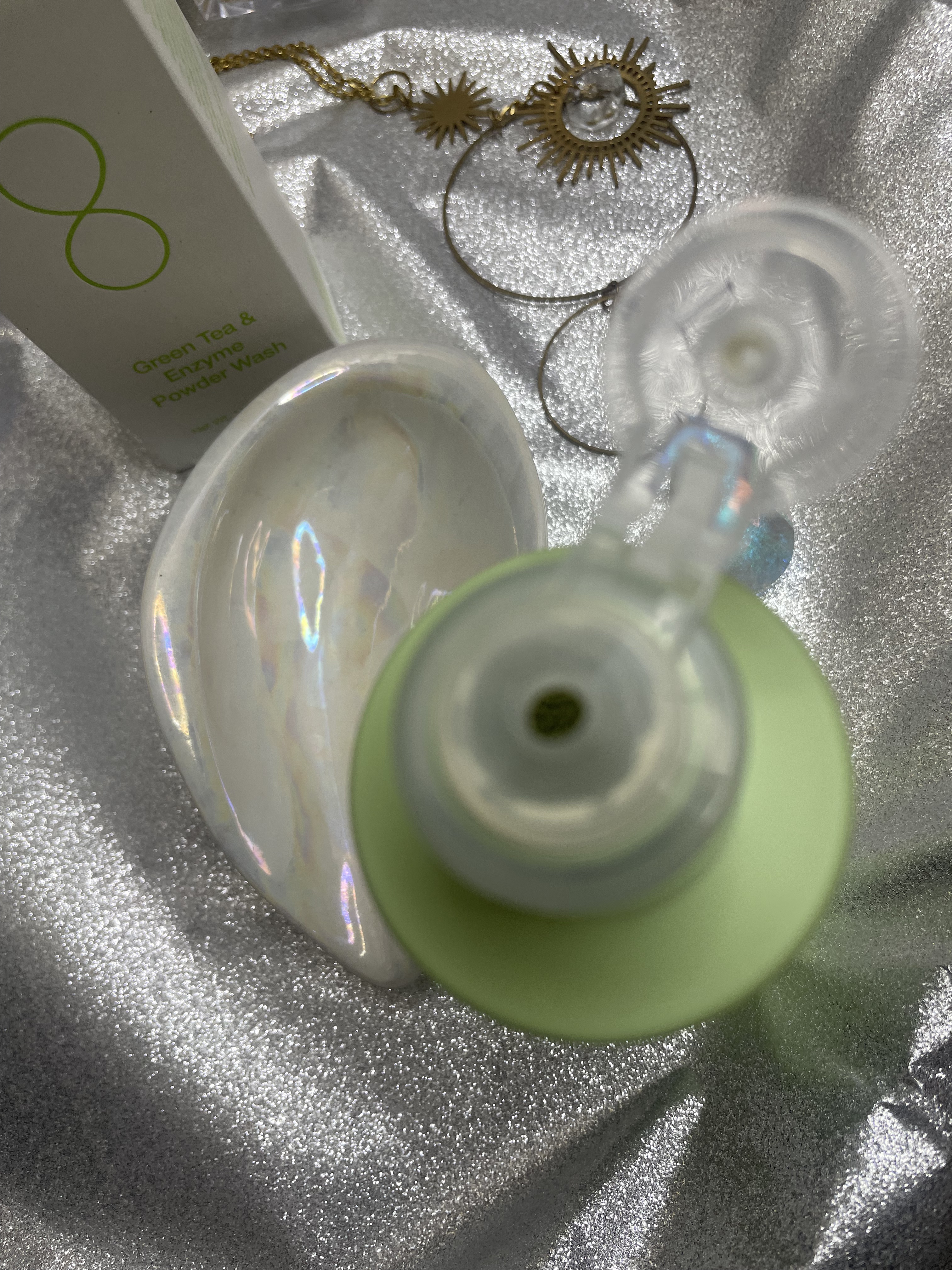 グリーンティー&エンザイムパウダーウォッシュ/By Wishtrend/洗顔パウダーを使ったクチコミ（2枚目）