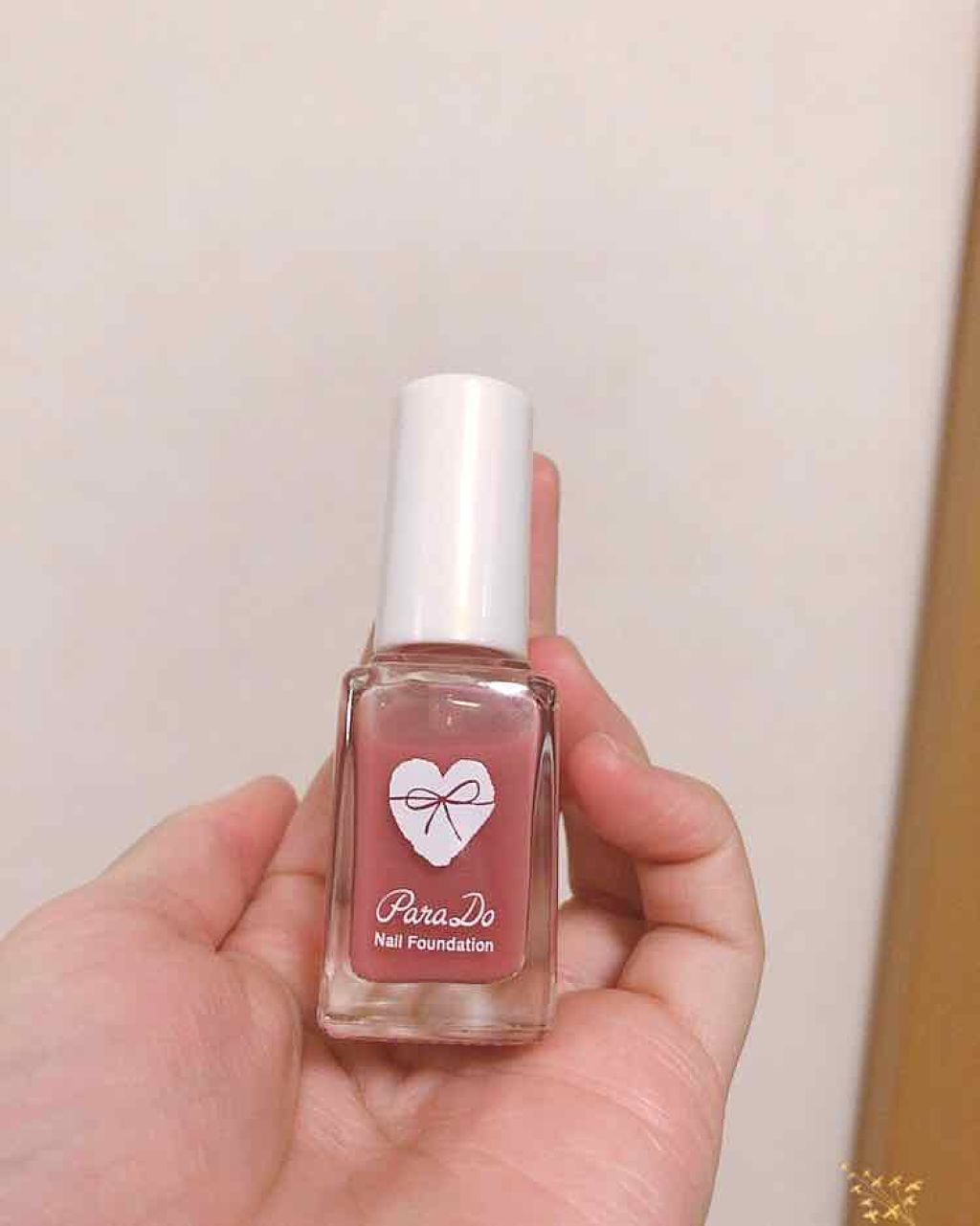 ネイルファンデーション/パラドゥ/マニキュアを使ったクチコミ（2枚目）