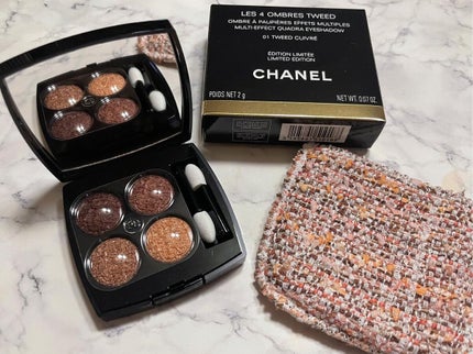 レ キャトル オンブル ツイード/CHANEL/アイシャドウパレットを使ったクチコミ(1枚目)