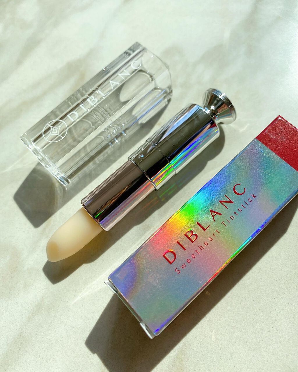  スイートハート ティントスティック/DIBLANC/リップティントを使ったクチコミ（1枚目）