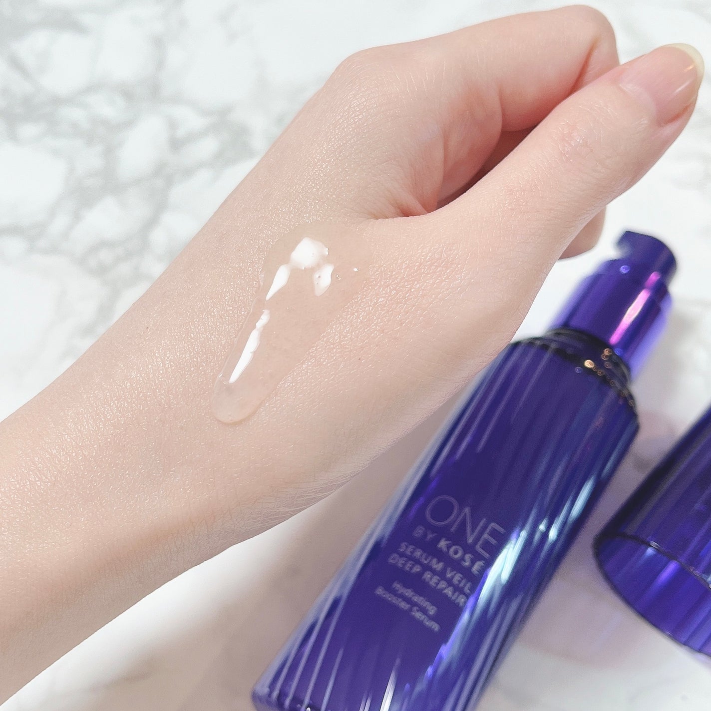 セラムヴェール ディープリペア/ONE BY KOSE/美容液を使ったクチコミ(3枚目)