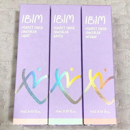 パーフェクトカラーコンシーラー/IBIM/クリームコンシーラーを使ったクチコミ(1枚目)