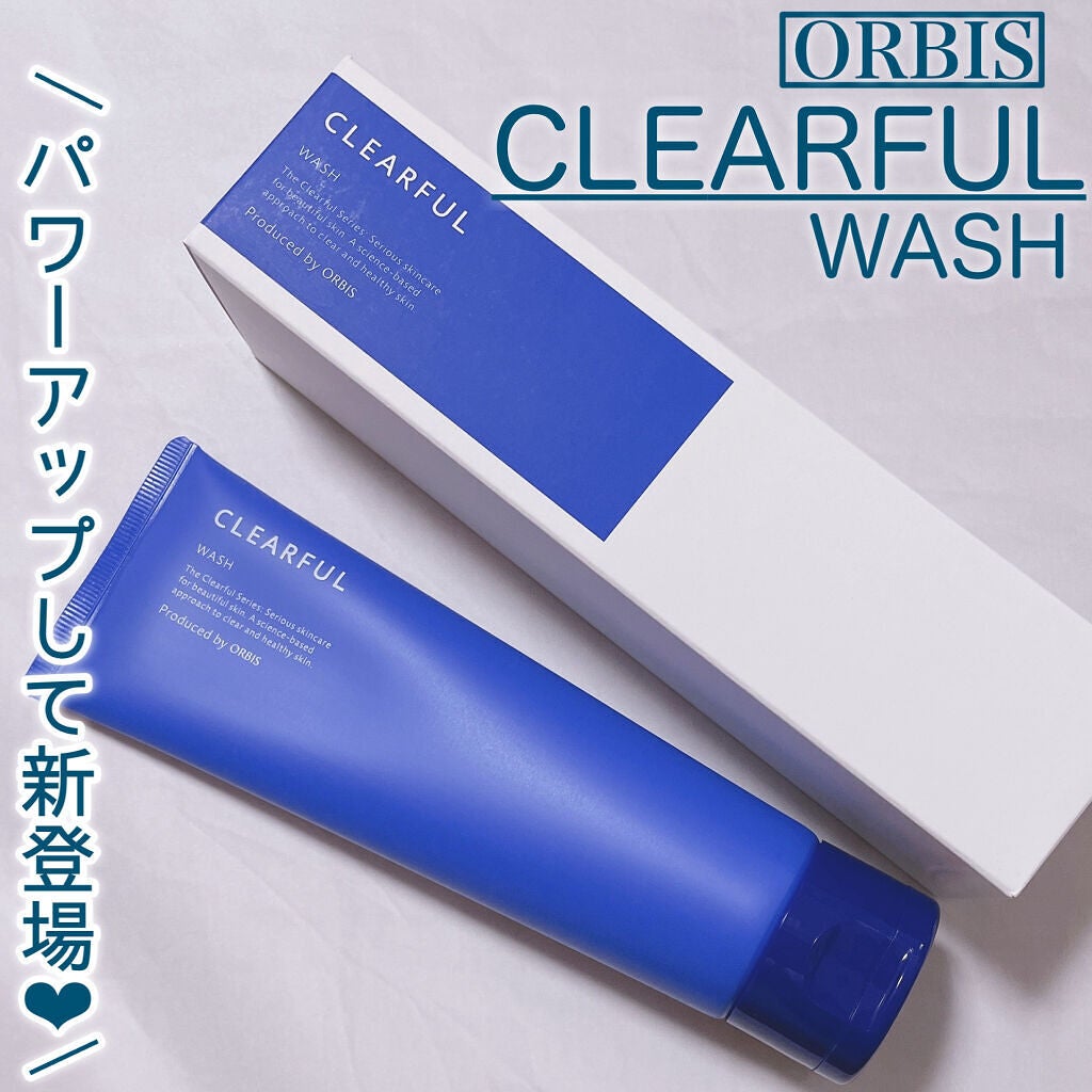 クリアフル ウォッシュ/オルビス/洗顔フォームを使ったクチコミ(1枚目)