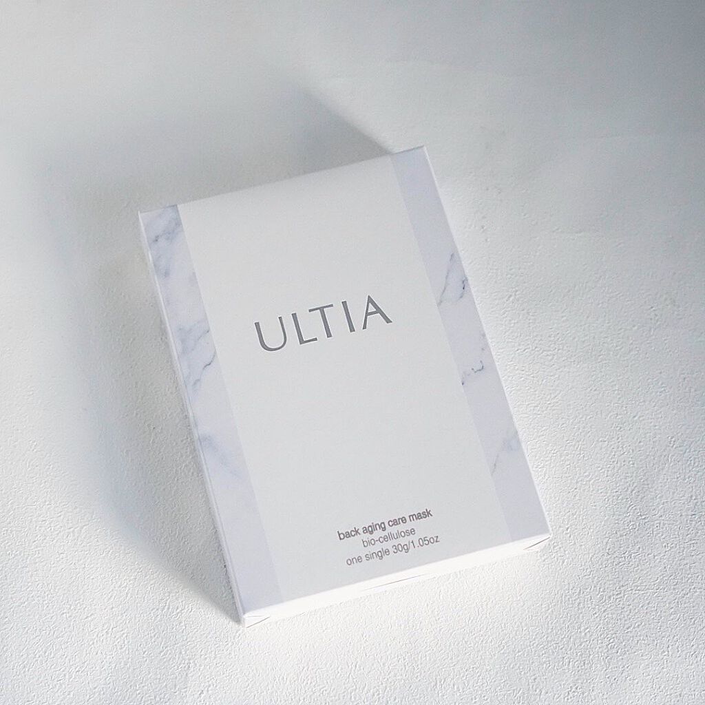 back aging care mask/ULTIA/シートマスク・パックを使ったクチコミ（2枚目）