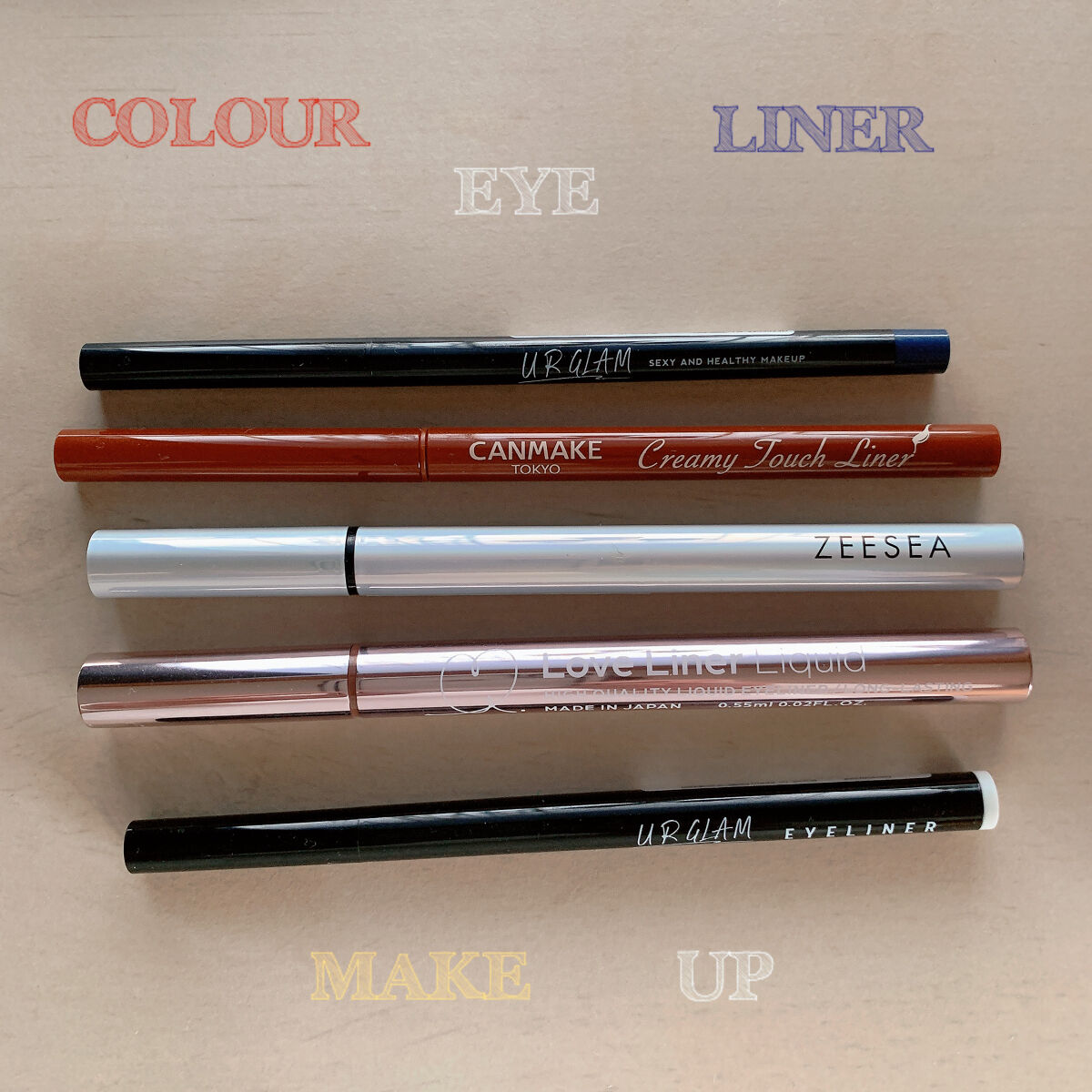  UR GLAM　GEL EYELINER/U R GLAM/ジェルアイライナーを使ったクチコミ（1枚目）