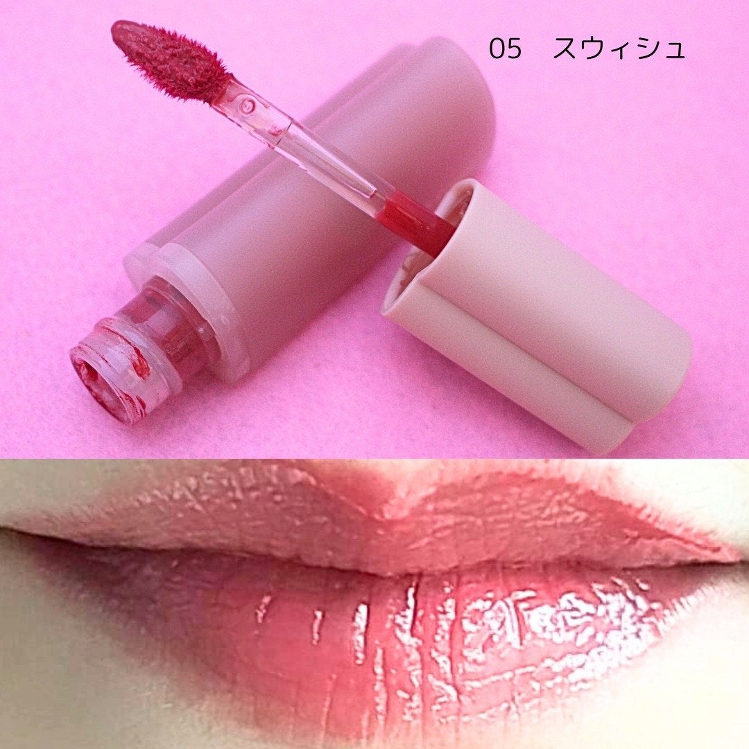 ハートクラッシュ ベアグレイズティント/HOLIKA HOLIKA/リップティントを使ったクチコミ(6枚目)