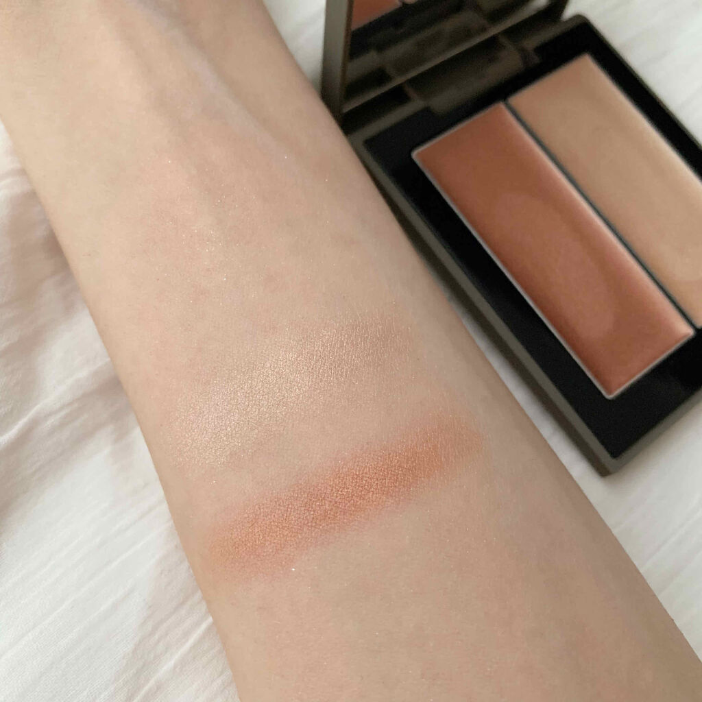 THREE シマリング グロー デュオ/THREE/クリームハイライトを使ったクチコミ（2枚目）