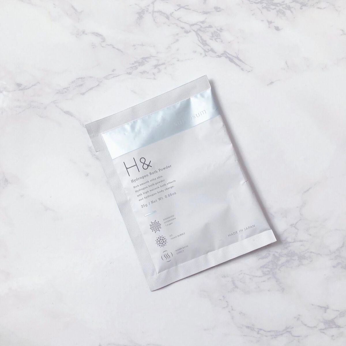 アッシュアンド 水素入浴剤/H&/無機塩系入浴剤を使ったクチコミ(1枚目)