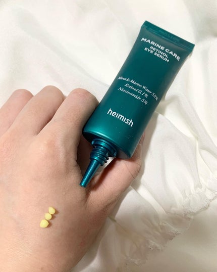 マリンケア レチノールアイセラム/heimish/アイケア・アイクリームを使ったクチコミ(2枚目)