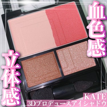 3Dプロデュースシャドウ PK-1 シュガーシルエット/KATE/アイシャドウパレットを使ったクチコミ（1枚目）