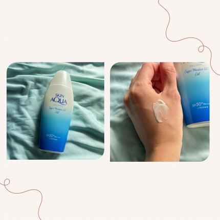 スキンアクア スーパーモイスチャージェル/スキンアクア/日焼け止めジェルを使ったクチコミ(2枚目)