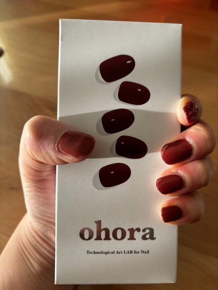セミキュアジェルネイル(ハンド) NB-016 N Brick /ohora/ネイルシールの画像