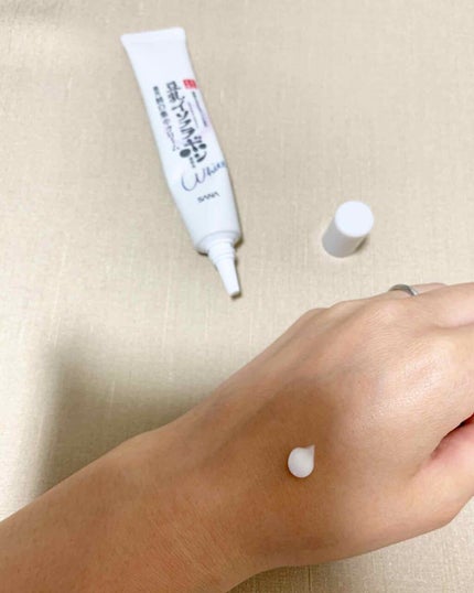 薬用美白スポッツクリーム/なめらか本舗/フェイスクリームを使ったクチコミ(1枚目)