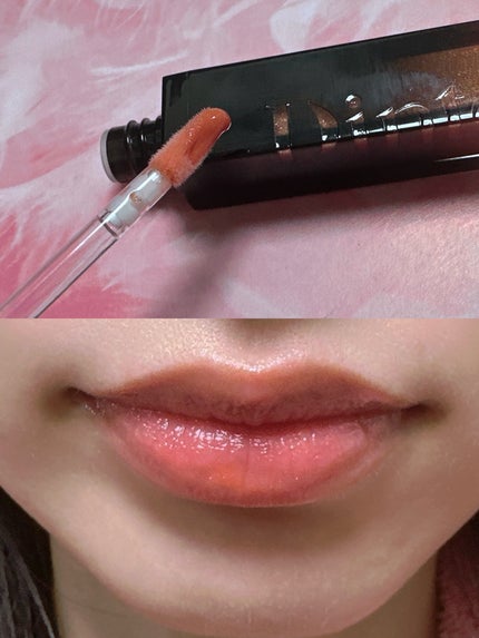 ボリュームパールキッスグロス/Dinto/リップグロスを使ったクチコミ(4枚目)