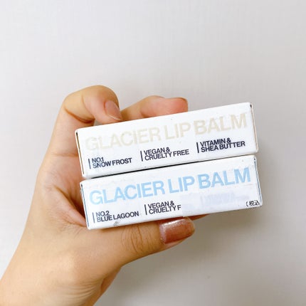 グレイシャーヴィーガンリップバーム/unleashia/リップバームを使ったクチコミ(10枚目)