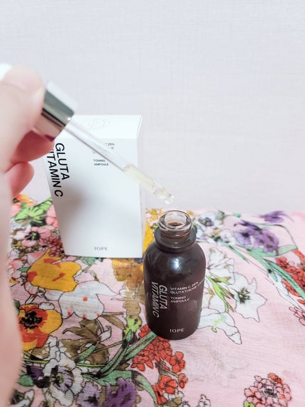グルタ ビタミンC トーニング アンプル/IOPE/美容液を使ったクチコミ(2枚目)