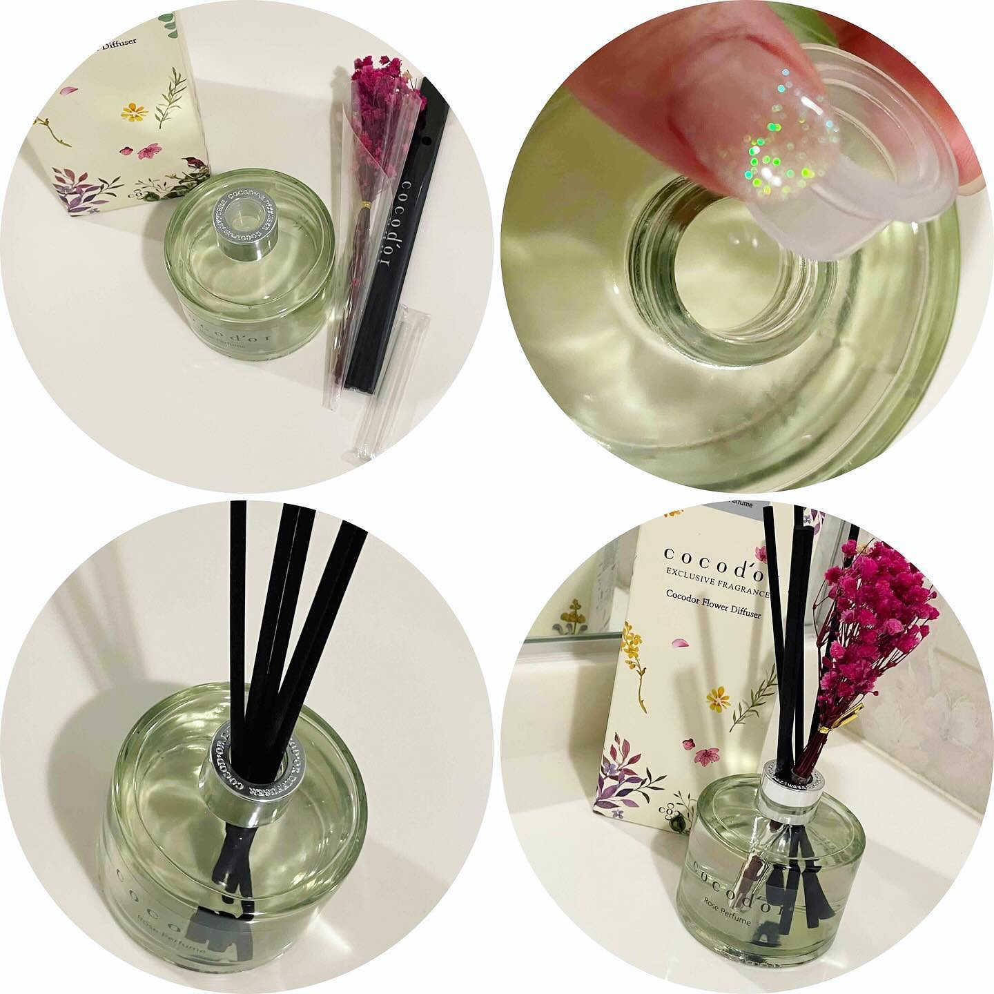 ローズフラワーリードディフューザー /COCODOR/ルームフレグランスを使ったクチコミ（3枚目）