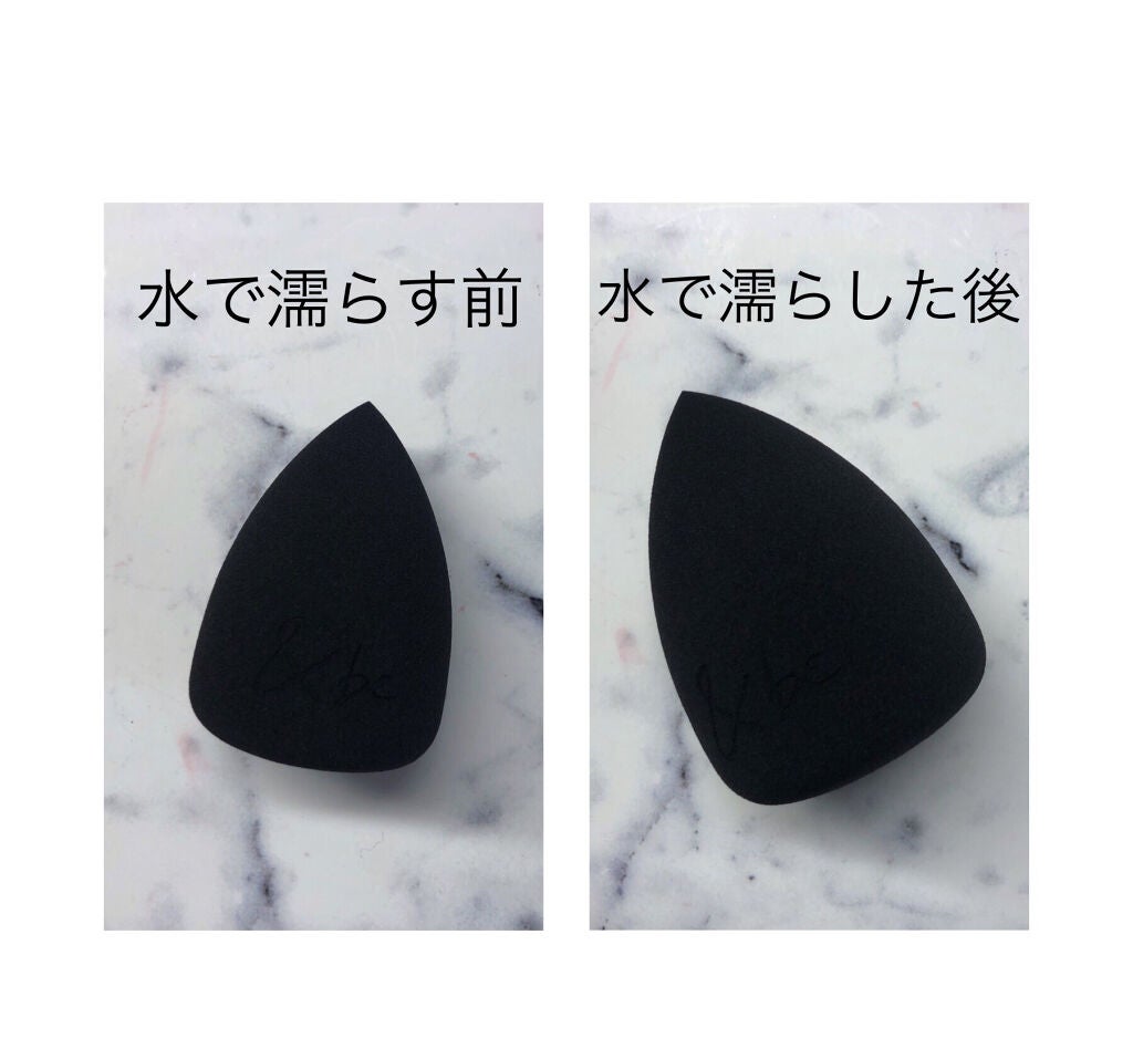 &be ブラックスポンジ/&be/パフ・スポンジを使ったクチコミ(2枚目)
