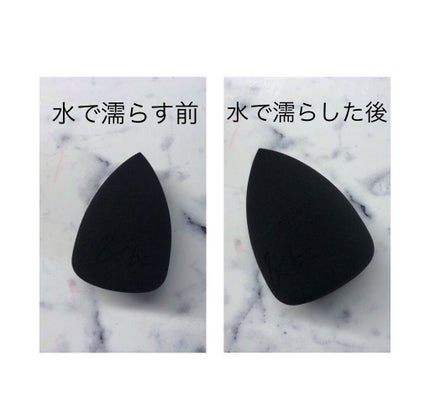 &be ブラックスポンジ/&be/パフ・スポンジを使ったクチコミ(2枚目)