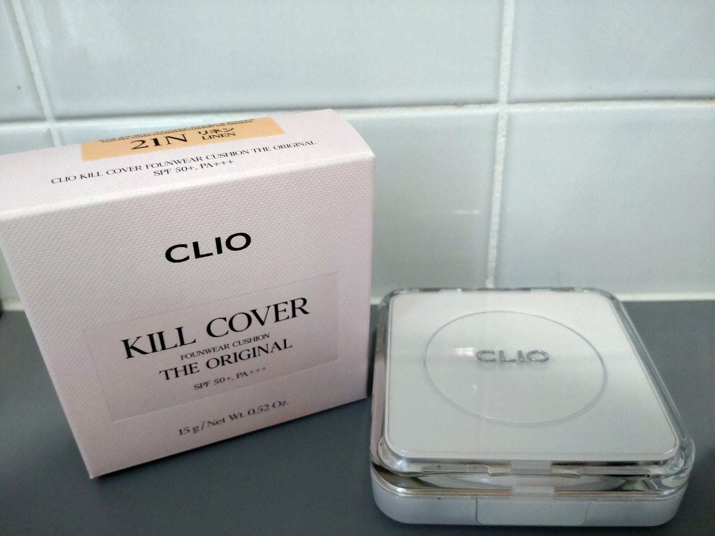 キル カバー ファンウェア クッション ザ オリジナル/CLIO/クッションファンデーションを使ったクチコミ(1枚目)