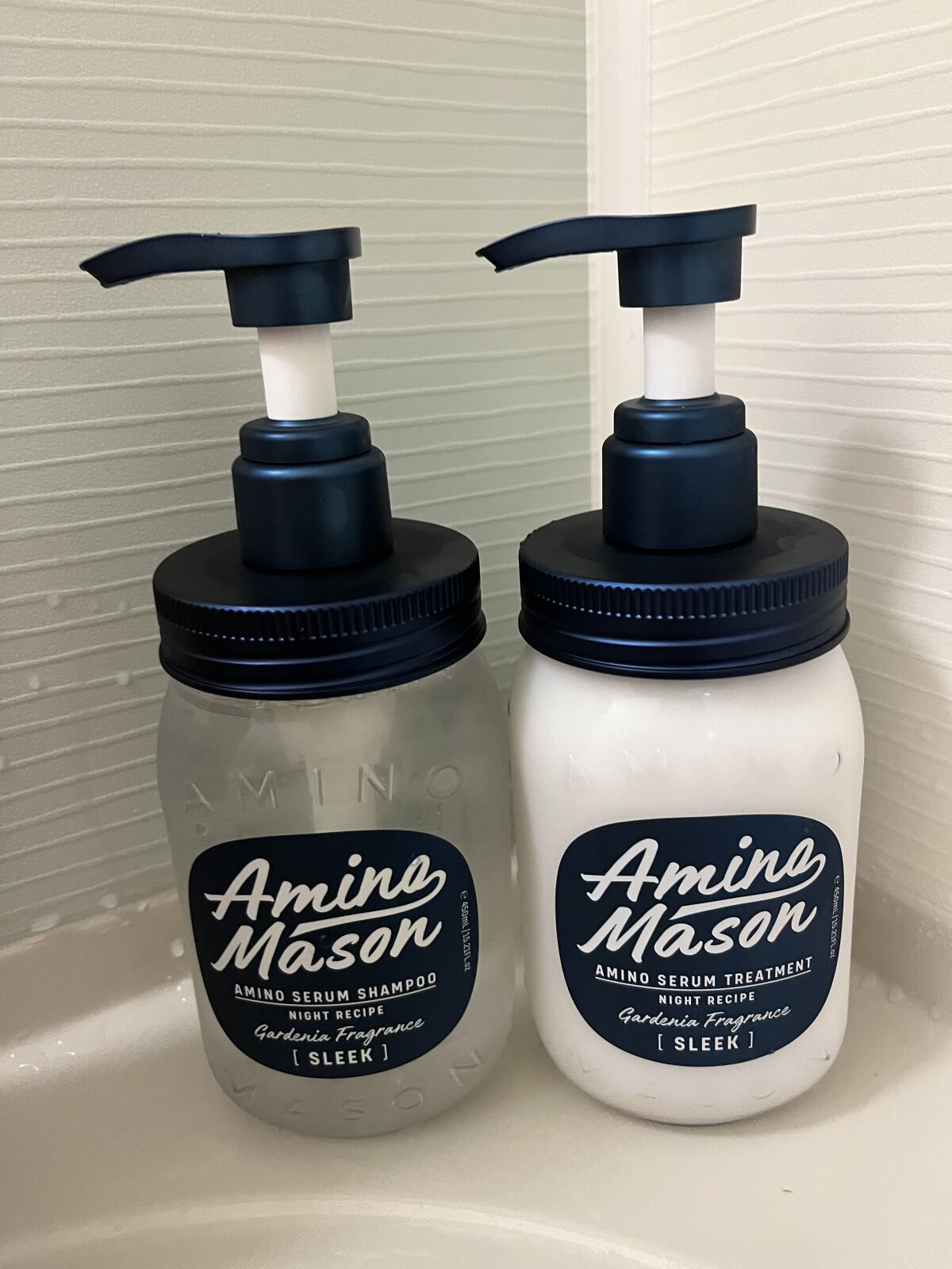 スリーク アミノセラム シャンプー／ヘアトリートメント/アミノメイソン/シャンプー・コンディショナーを使ったクチコミ（1枚目）