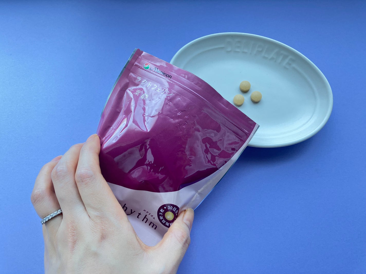 ルナリズム ラクトフェリン+葉酸/メニコン/美容サプリメントを使ったクチコミ(1枚目)