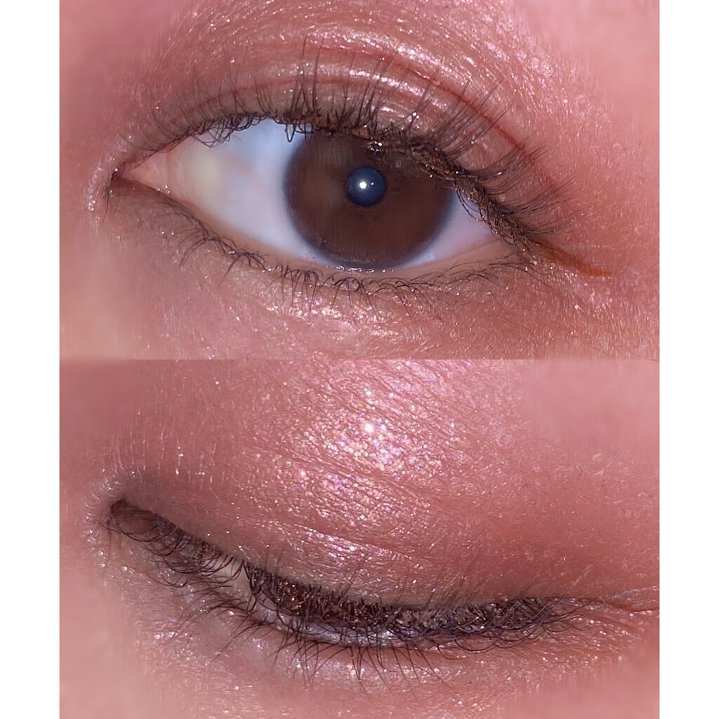 グリッタープリズム シャドウ PK02/MISSHA/グリッターを使ったクチコミ（2枚目）