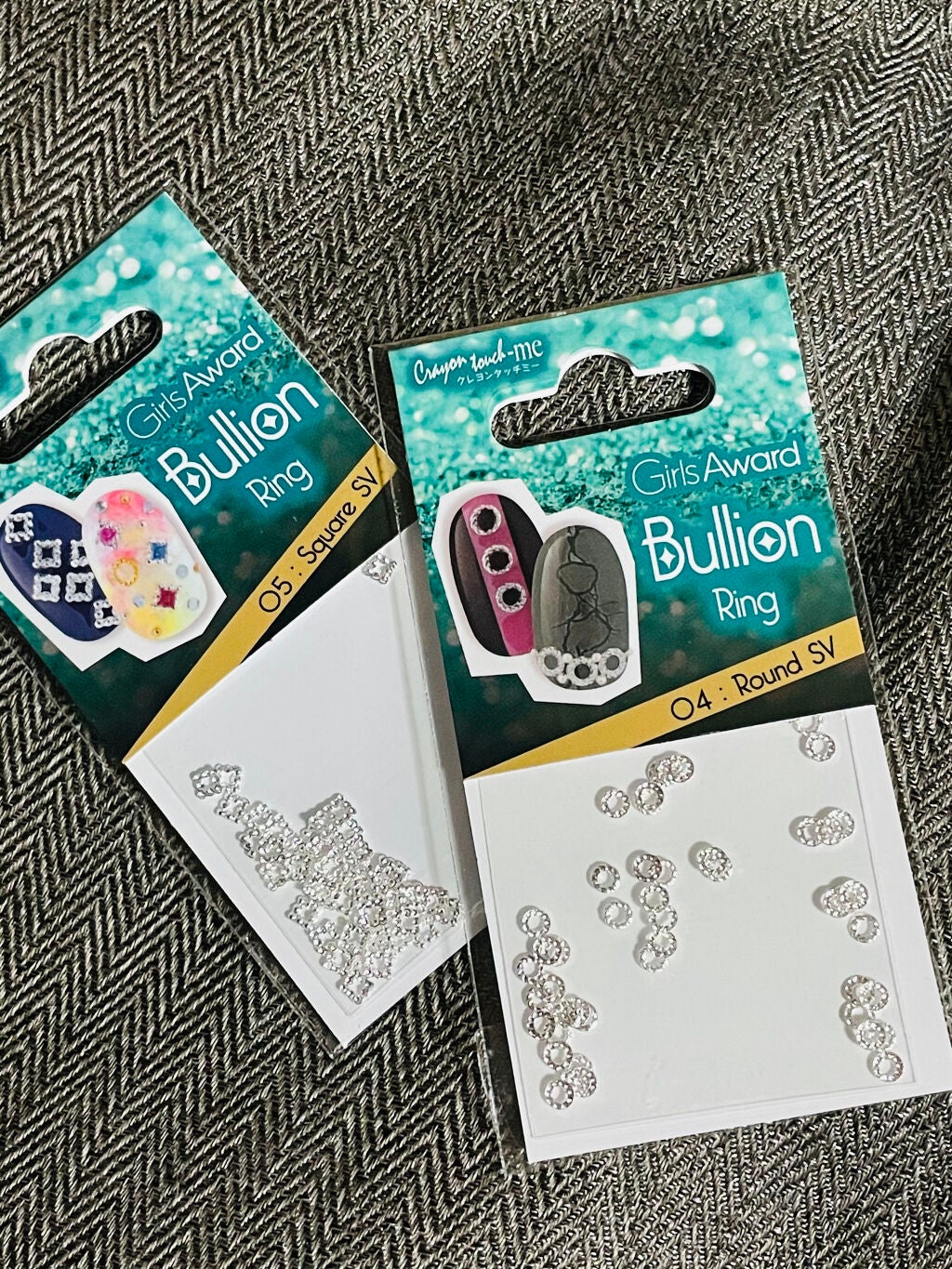 ひろろん  on LIPS 「キャンドゥブリオンリング☑︎スクエア☑︎ラウンド爪って丸みがあ..」(1枚目)