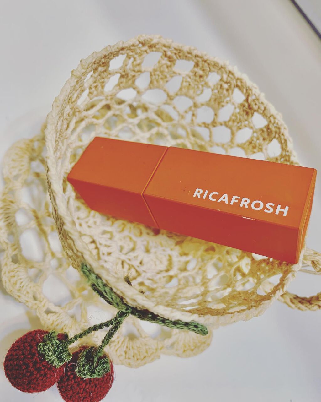 ジューシーリブティント/RICAFROSH/リップティントを使ったクチコミ(1枚目)