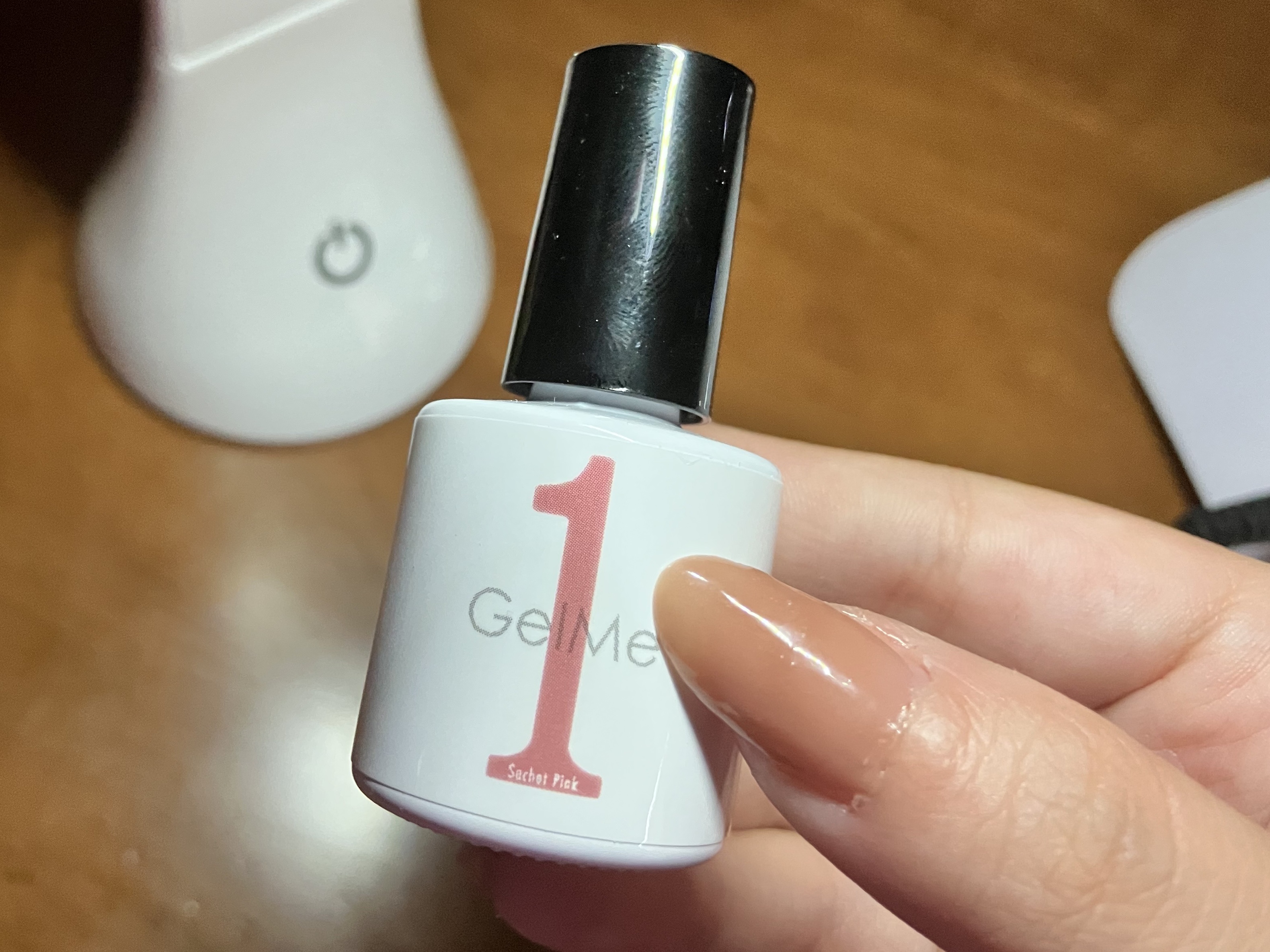 ジェルネイル GM129 サシェピンク/ジェルミーワン/ジェルネイルを使ったクチコミ（2枚目）