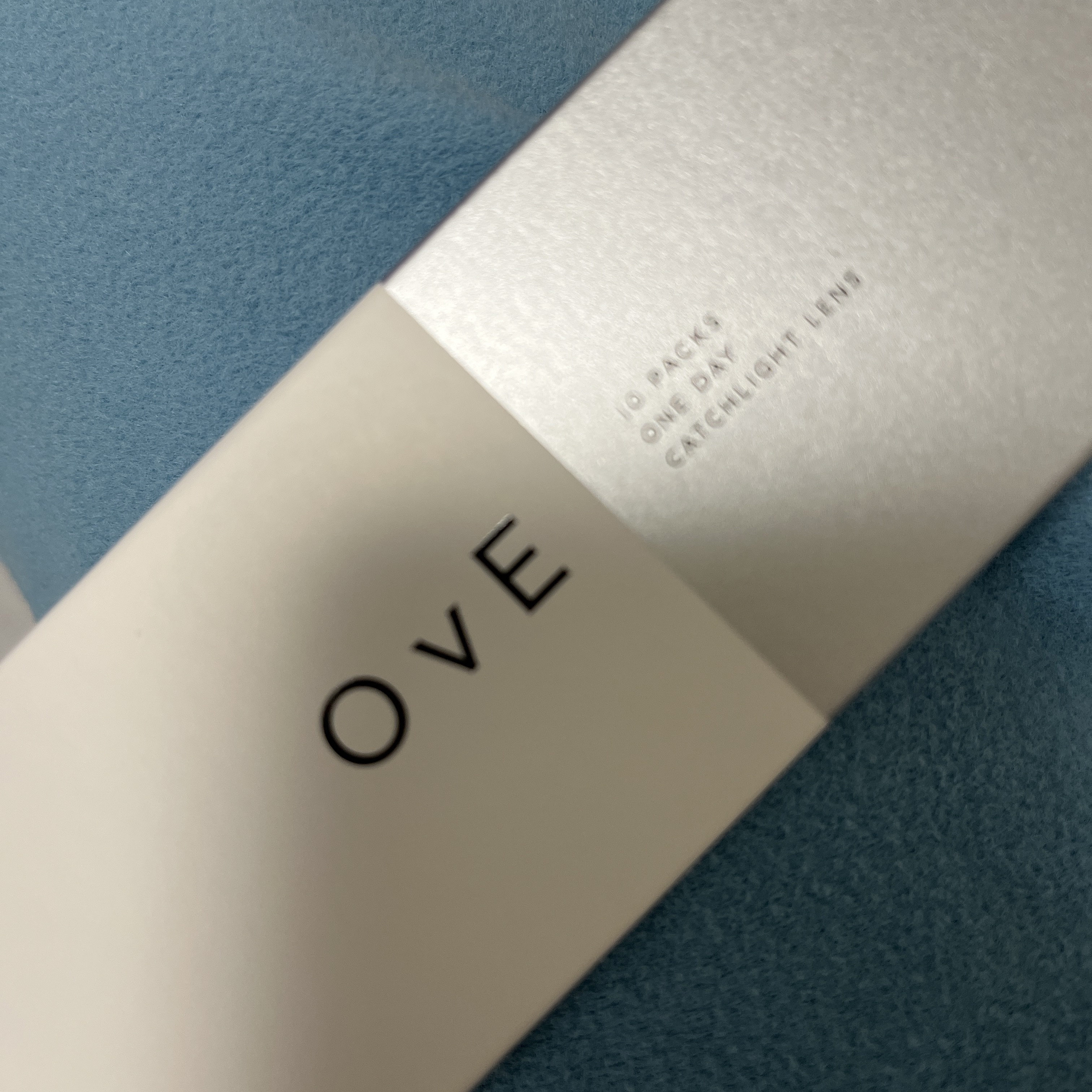 OvE（オヴィ） 1day OvE 3/OvE/ワンデー（１DAY）カラコンを使ったクチコミ（1枚目）