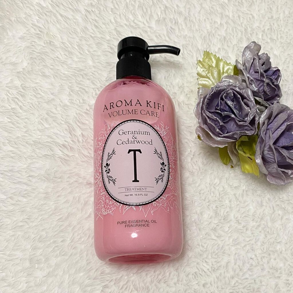 ボリュームケアシャンプー/トリートメント/AROMA KIFI/シャンプー・コンディショナーを使ったクチコミ(1枚目)