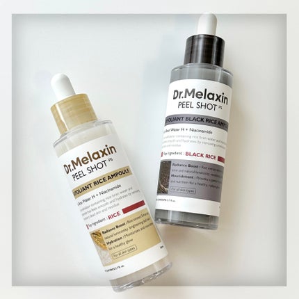 白米ピールショットゴマージュアンプル/Dr.Melaxin/美容液を使ったクチコミ(1枚目)