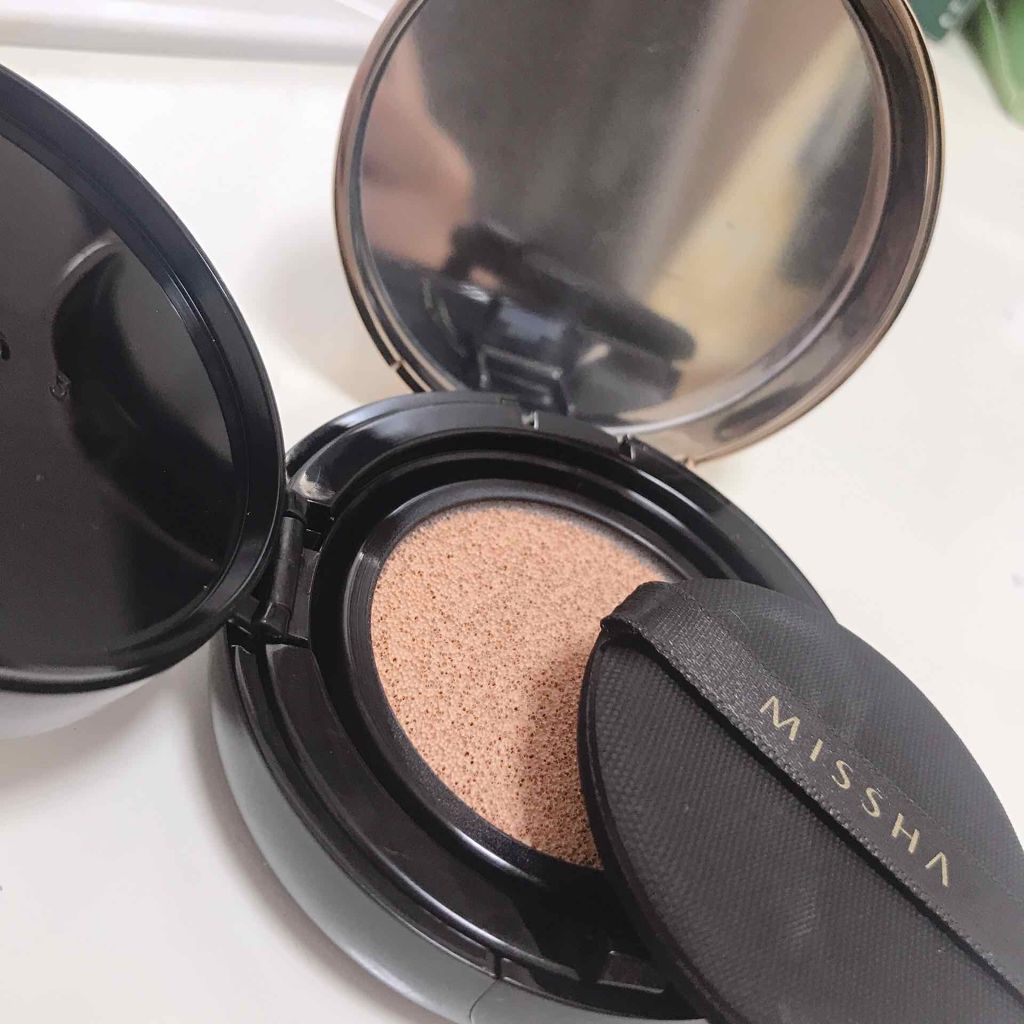 M クッション ファンデーション(プロカバー)/MISSHA/クッションファンデーションを使ったクチコミ（2枚目）