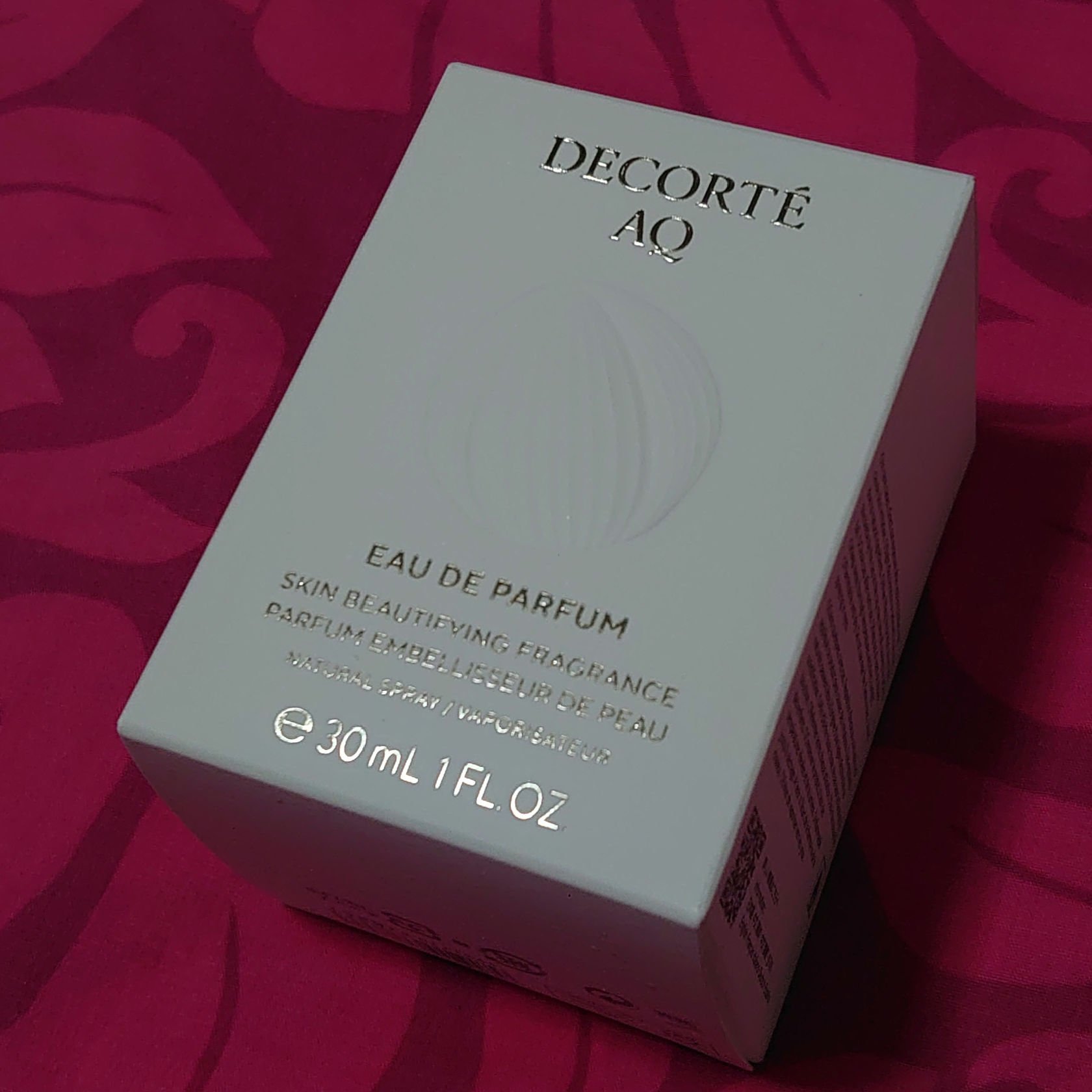 ＡＱ　オードパルファン/DECORTÉ/香水(レディース)を使ったクチコミ（1枚目）