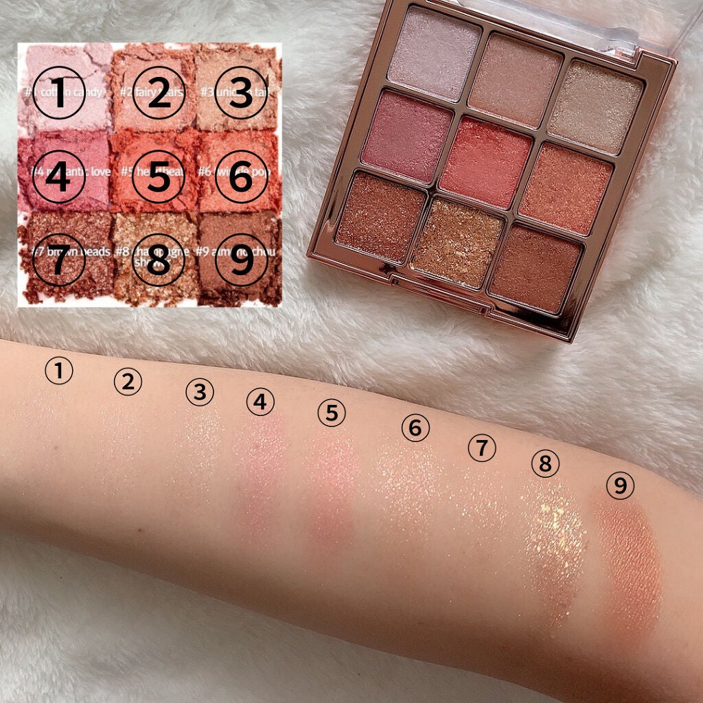 ワンピックアイシャドウパレット/APLIN/アイシャドウパレットを使ったクチコミ(3枚目)