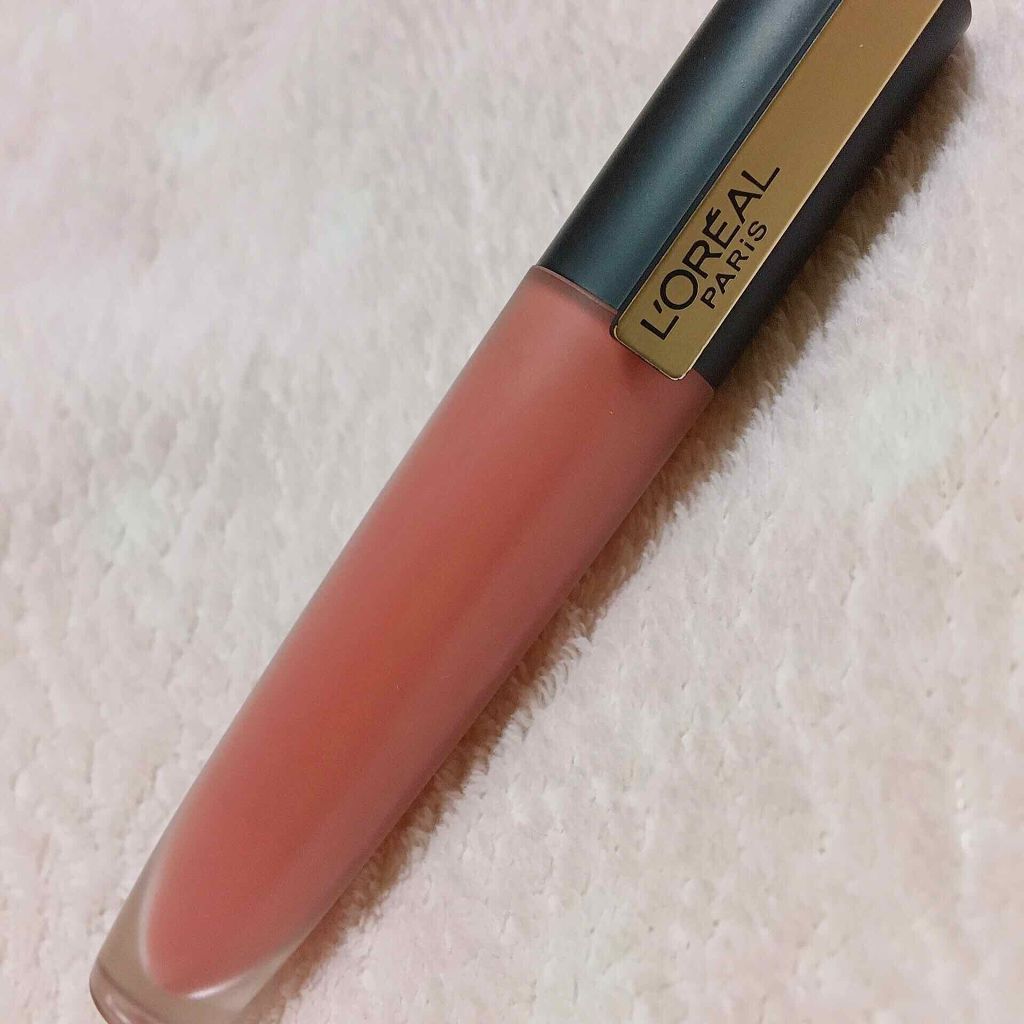 ルージュシグネチャー /ロレアル パリ/リップグロスを使ったクチコミ（1枚目）