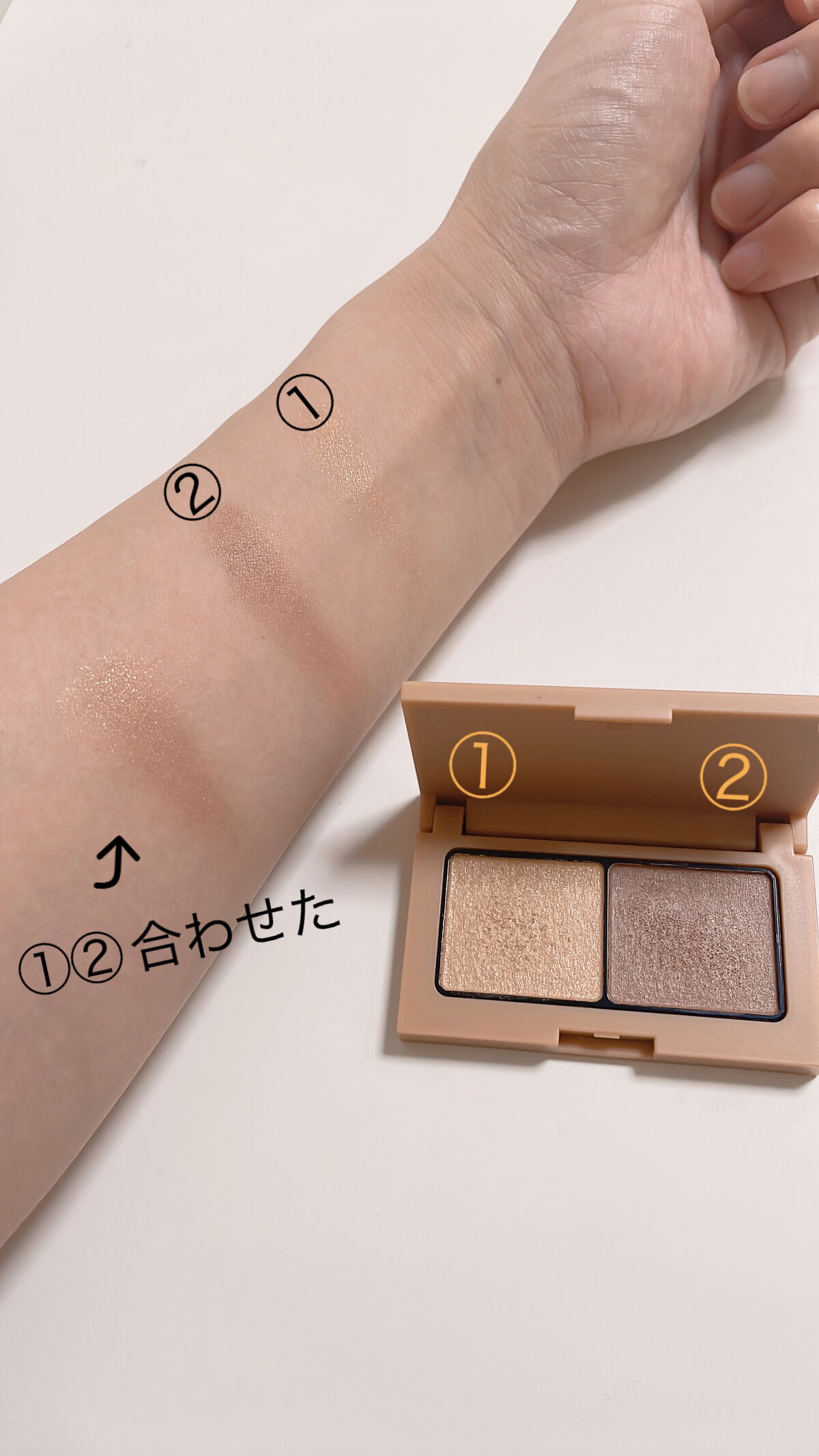 エテュセ アイエディション(カラーパレット) 09 ヘーゼルチャイ/ettusais/アイシャドウパレットを使ったクチコミ（2枚目）