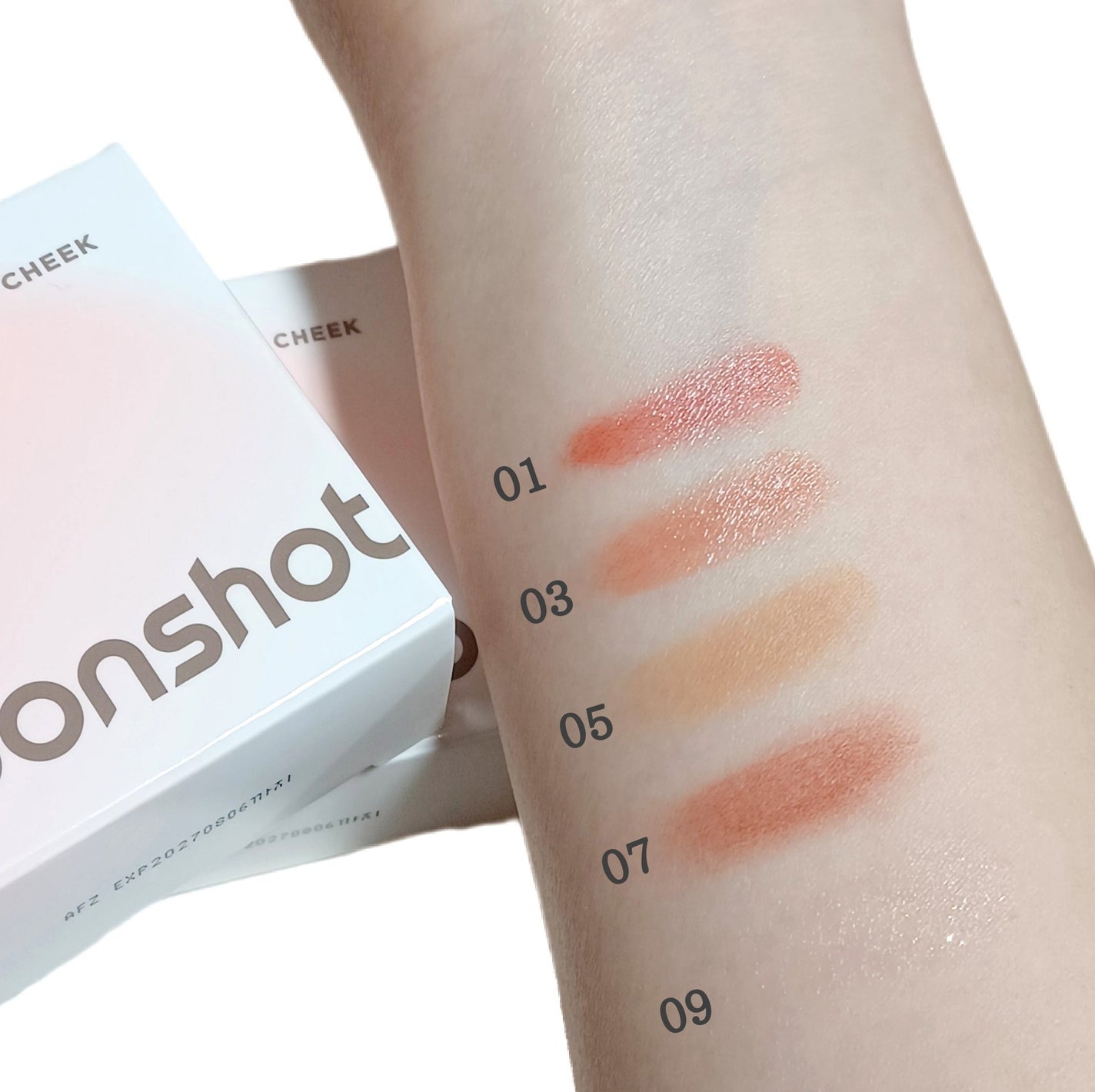 メルティングムードリップ&チーク/moonshot/ジェル・クリームチークを使ったクチコミ(4枚目)