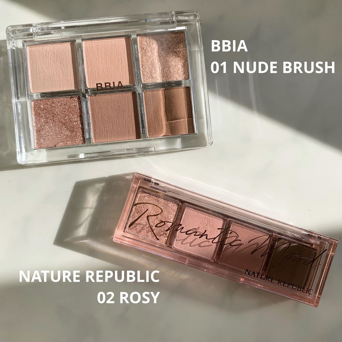 デイリーベーシックパレット/ネイチャーリパブリック/アイシャドウパレットを使ったクチコミ（2枚目）