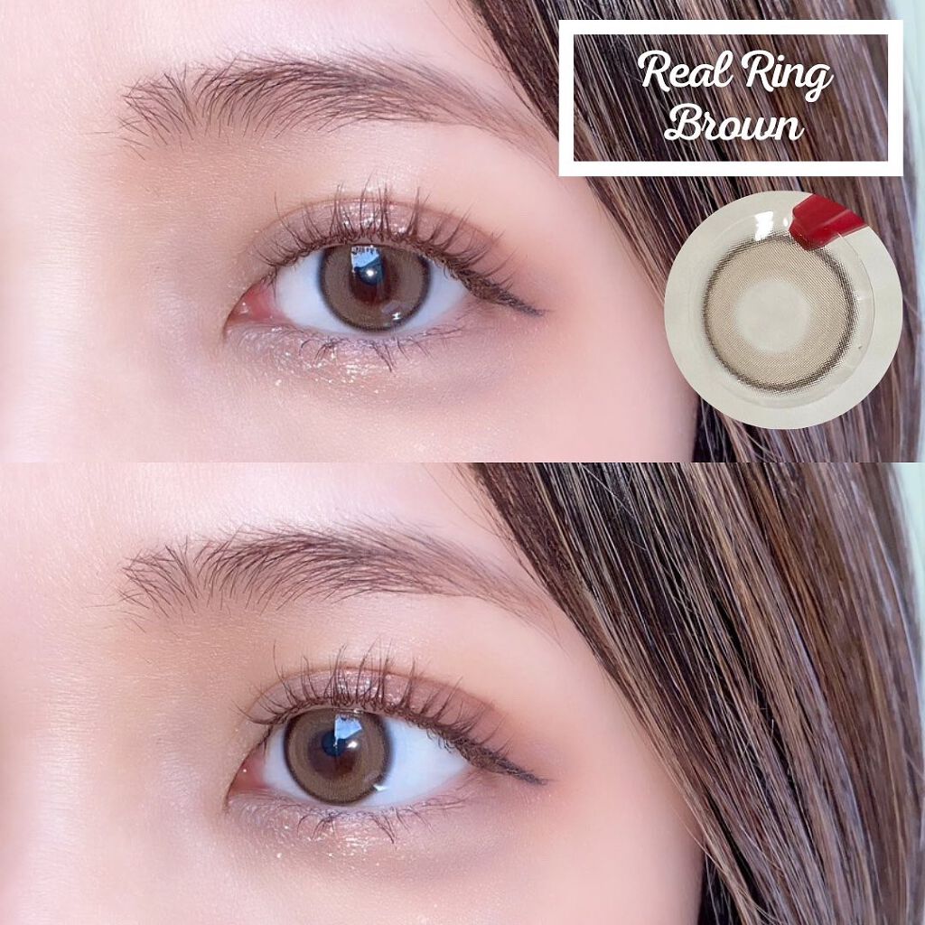Real Ring 1Month/OLENS/1ヶ月(1MONTH)カラコンを使ったクチコミ(2枚目)