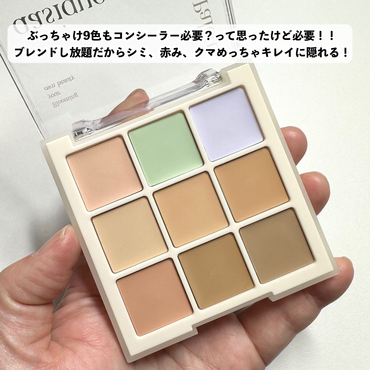 プロコンシーラーパレット/dasique/パレットコンシーラーを使ったクチコミ（3枚目）