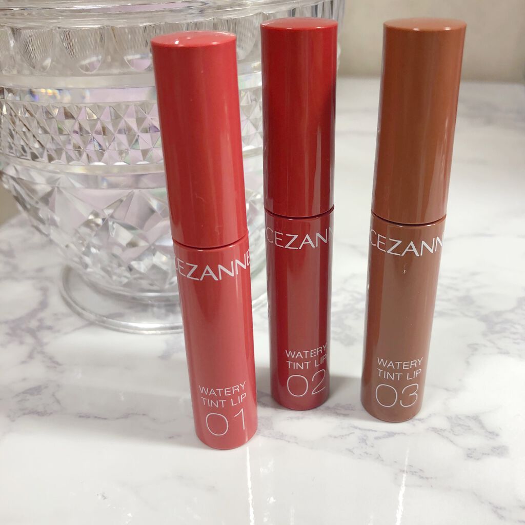 ウォータリーティントリップ/CEZANNE/リップティントを使ったクチコミ(1枚目)